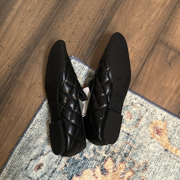 Zara black quilted loafers size 39 - Picture 6 of 8